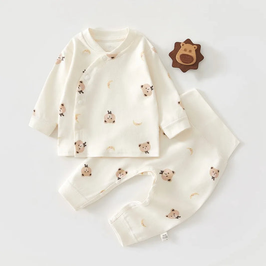Cartoon Cotton Baby Pajamas Set