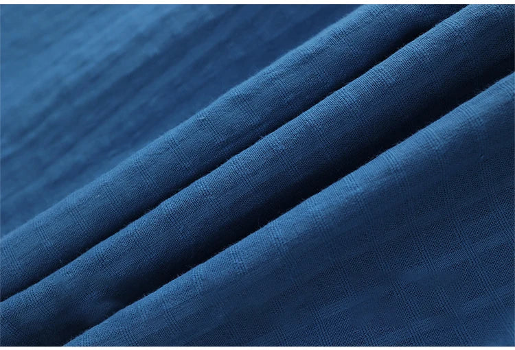Ruffled Blue Vest