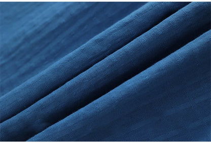 Ruffled Blue Vest
