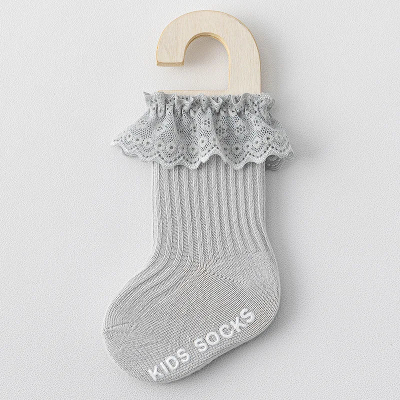 Kids Non-Slip Knee High Sock