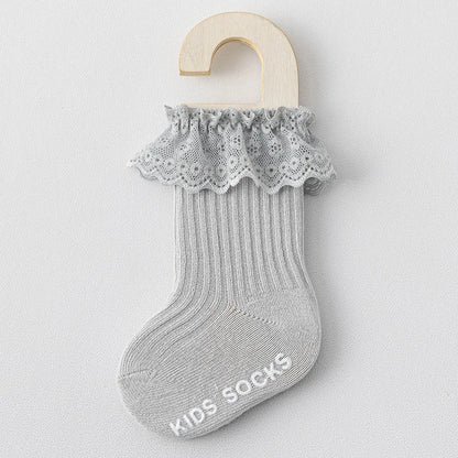 Kids Non-Slip Knee High Sock