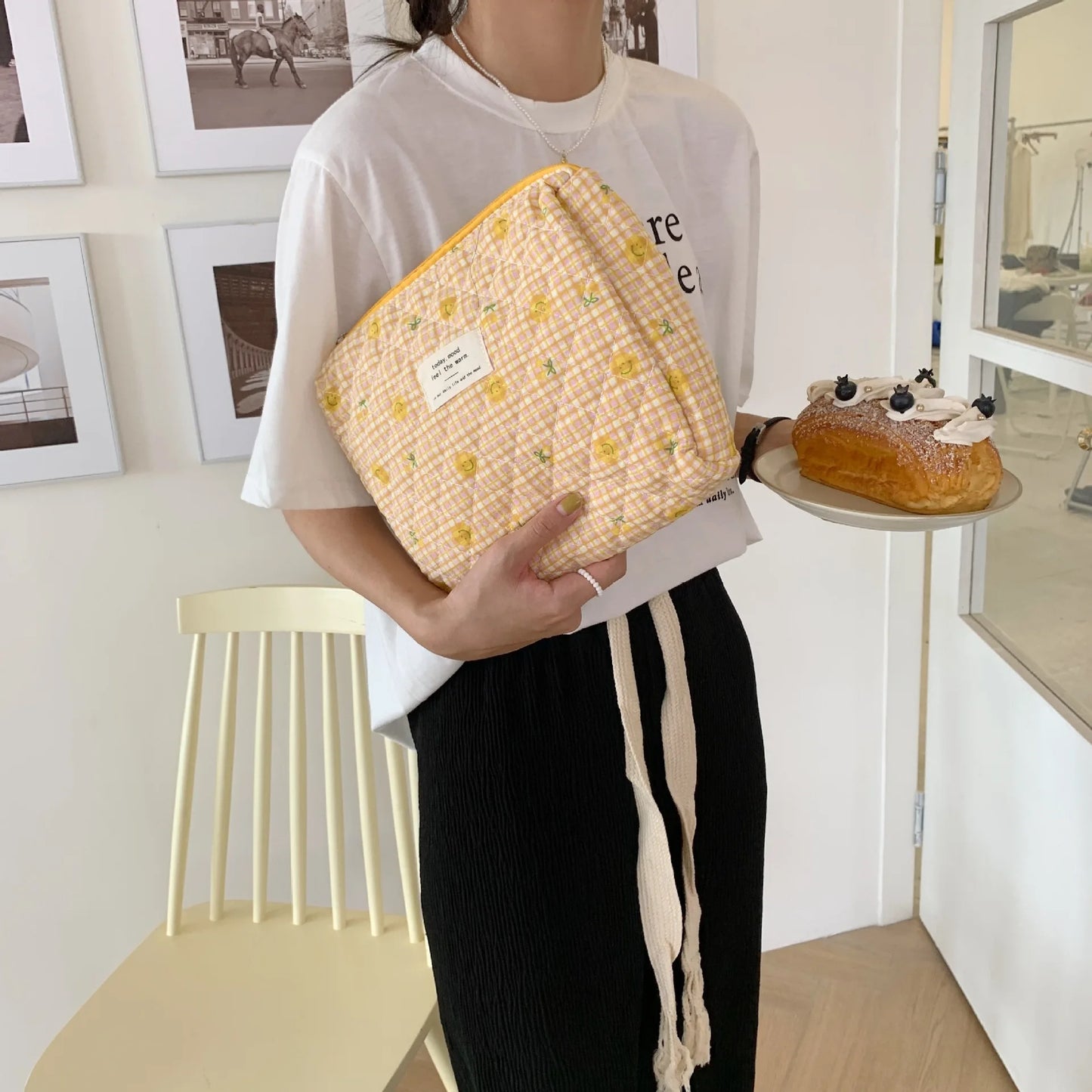 Cartoon Print Nappy Bag