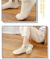 Baby Soft Cotton  Breathable  Mesh Socks - PAMU8