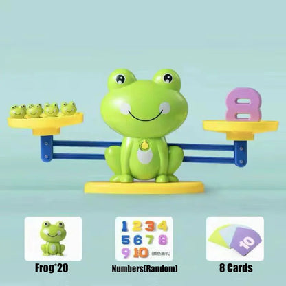 Frog Balance Montessori Math Toys