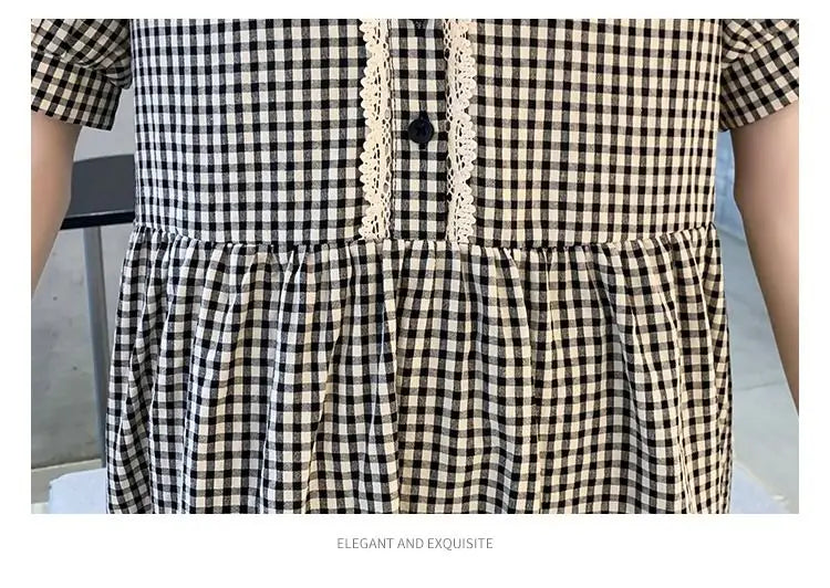 New Maternity Plaid Dresses