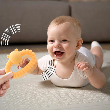Baby Silicone Rattle Toy