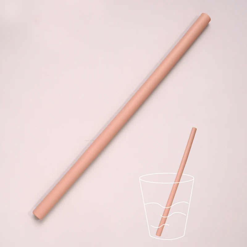 Foldable Silicone Straws For Cup