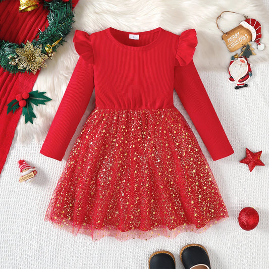 Christmas Sparkling Star Dress