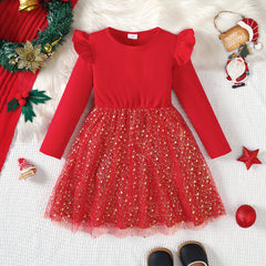 Christmas Sparkling Star Dress