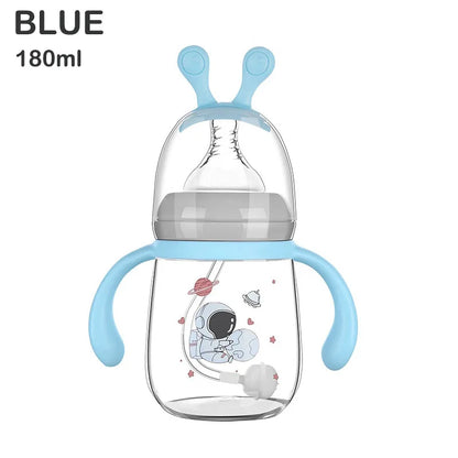 Large capacity baby feeding bottle