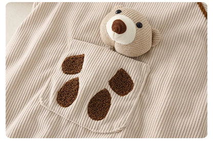 Cozy Winter Baby Romper Set