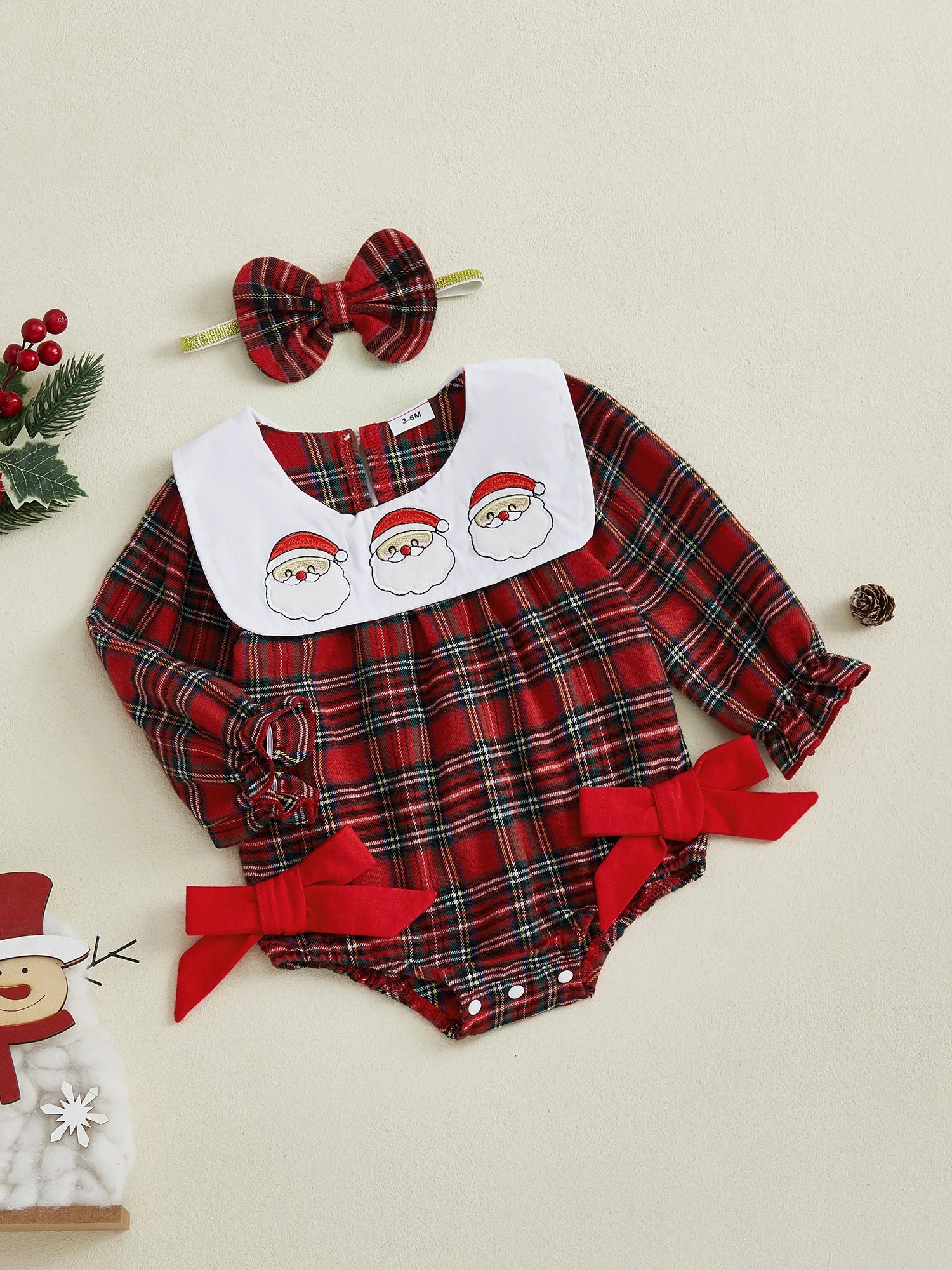 Santa Claus Embroidery Outfit
