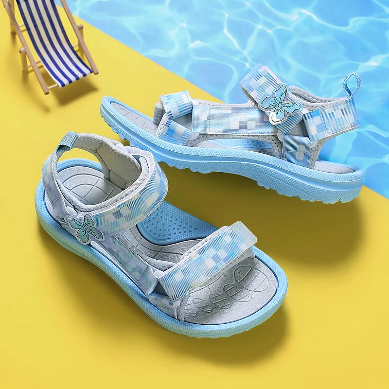 Baby Girls' Pearl Sandals, Non-Slip Toddler Party Shoes