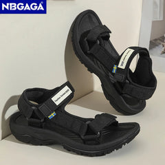 Women's Flat Beach Sandals, Casual Summer Slides
