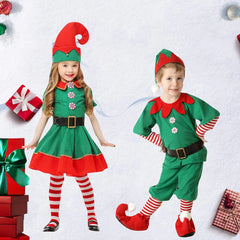 Christmas Kids Santa Costume