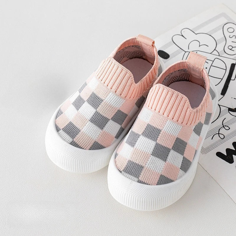 Classic Plaid Non-Slip Sneakers Sport Shoes - PAMU8