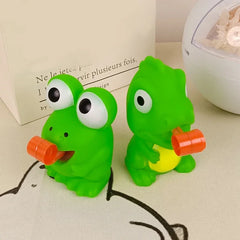 Pinch Frog Dinosaur Sticking Tongue  For Kids - PAMU8