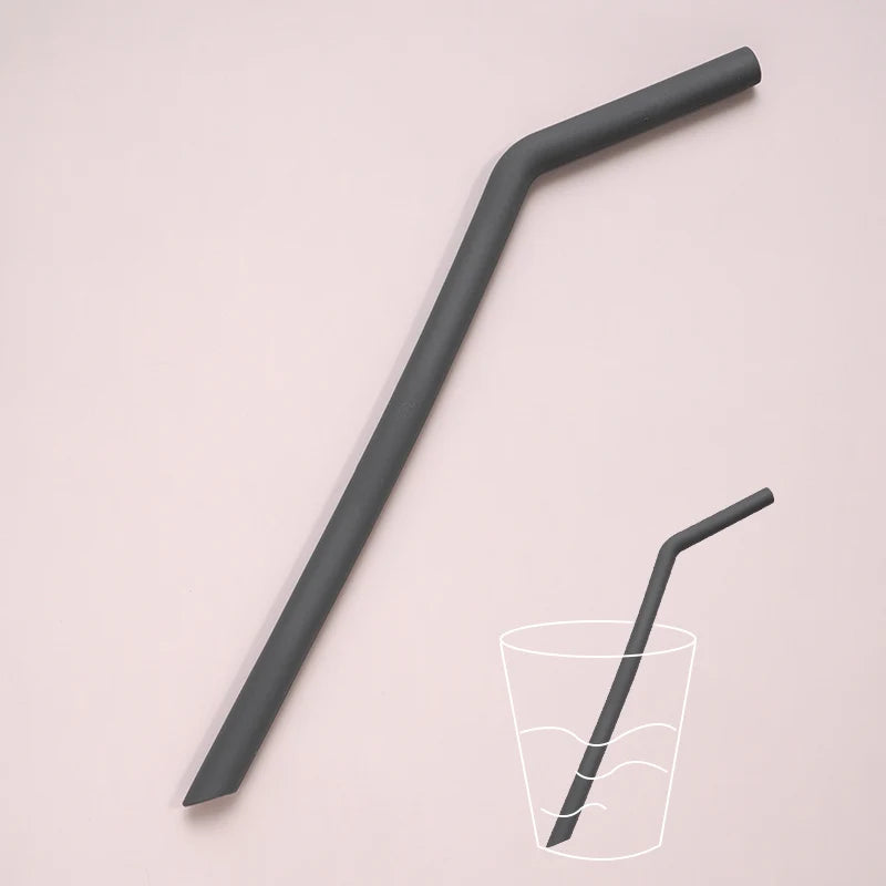Foldable Silicone Straws For Cup