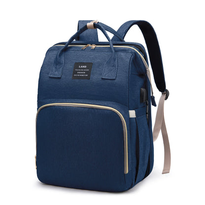 Backpack with Crib Bed & Diaper Bag