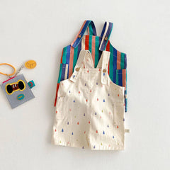 Kids' Spring Jumpsuit, Unisex Casual Romper