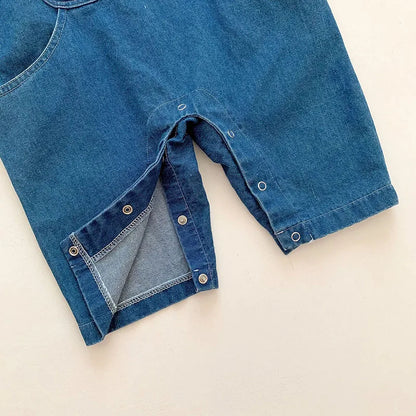 Denim Overall Baby Boys Suits