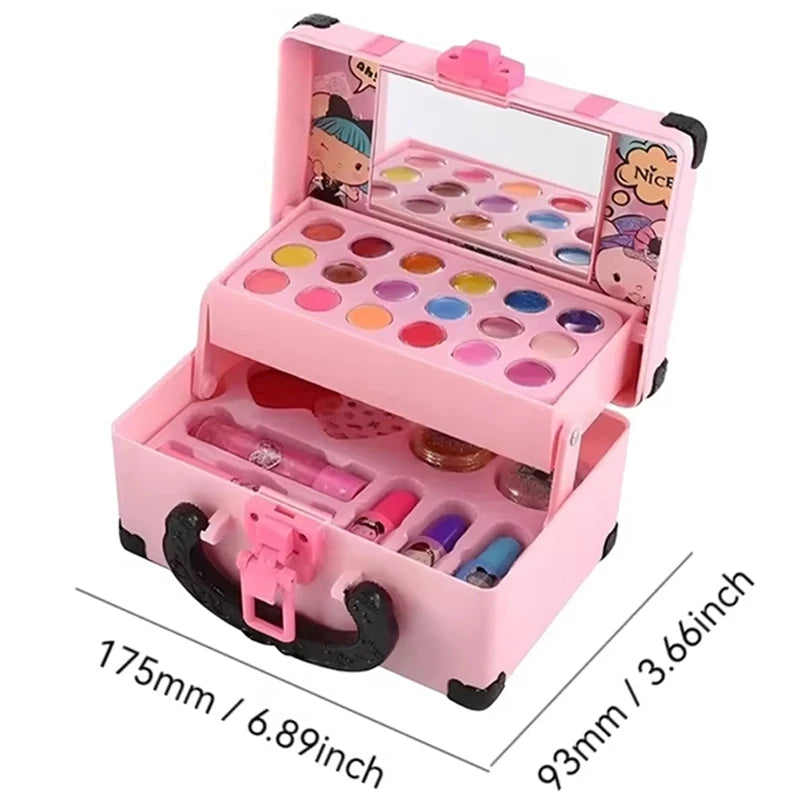 Kids Makeup Cosmetics Play Box