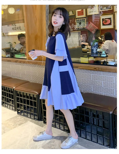 Fashion New Casual Maternity Dress