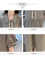 New Maternity Plaid Dresses