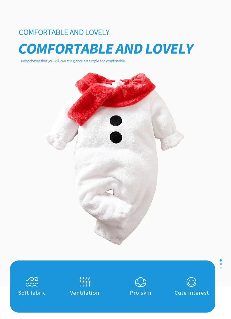 Christmas Cute Snowman Outfit