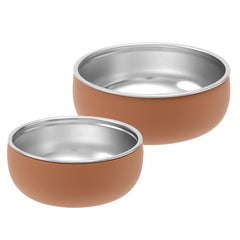 Baby Stainless Steel Bowls, 2-Piece Feeding Dish Set