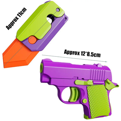 Gravity Knife Gun Fidget Toys