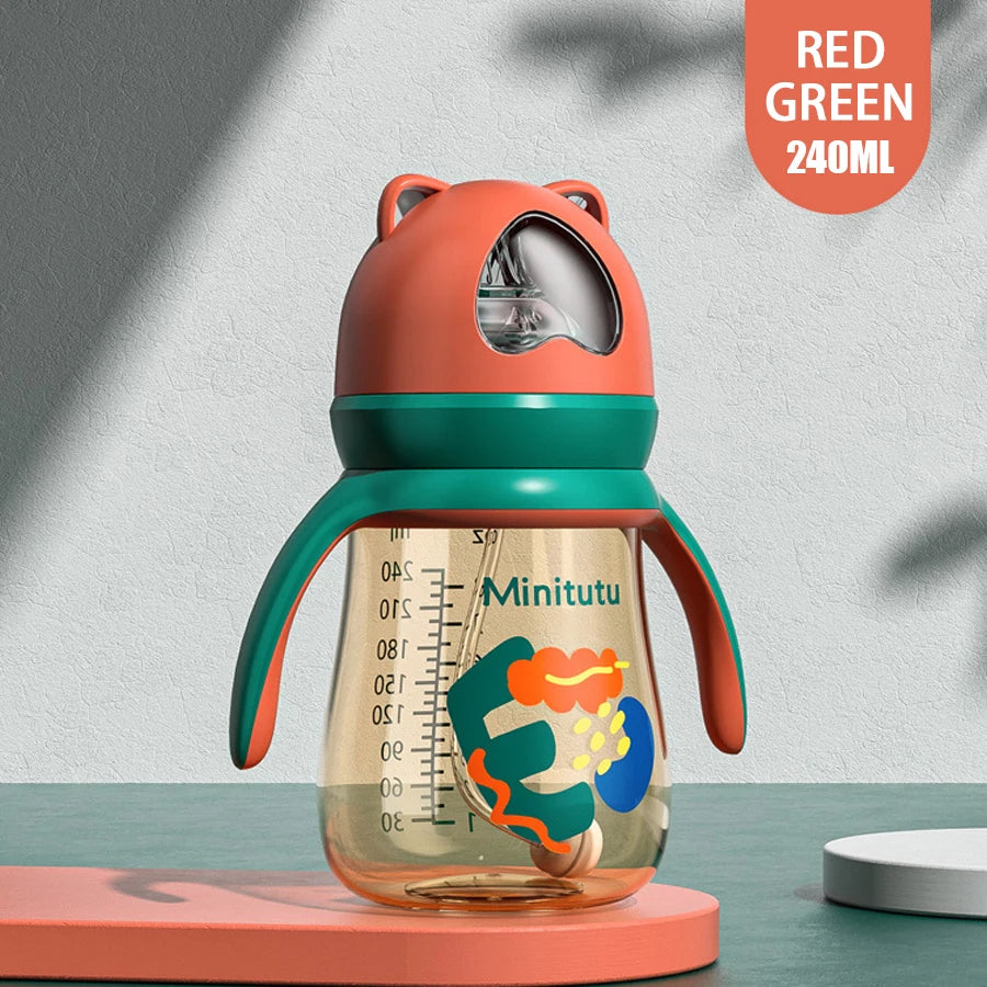 Silicone nipple bottle