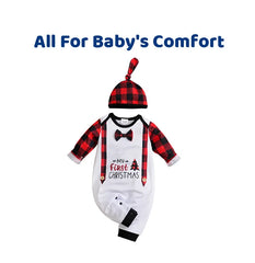 Christmas Gentleman Baby Outfit