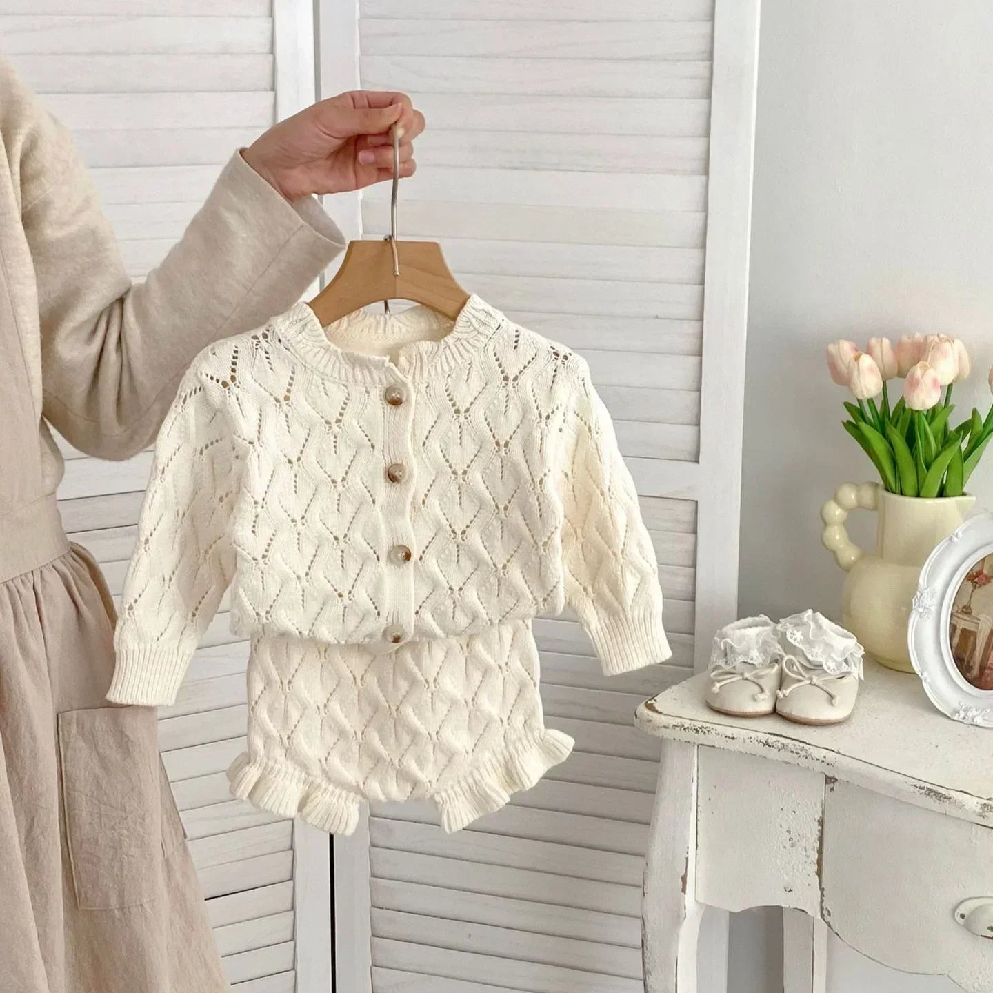 Knitted Cardigan Outfit