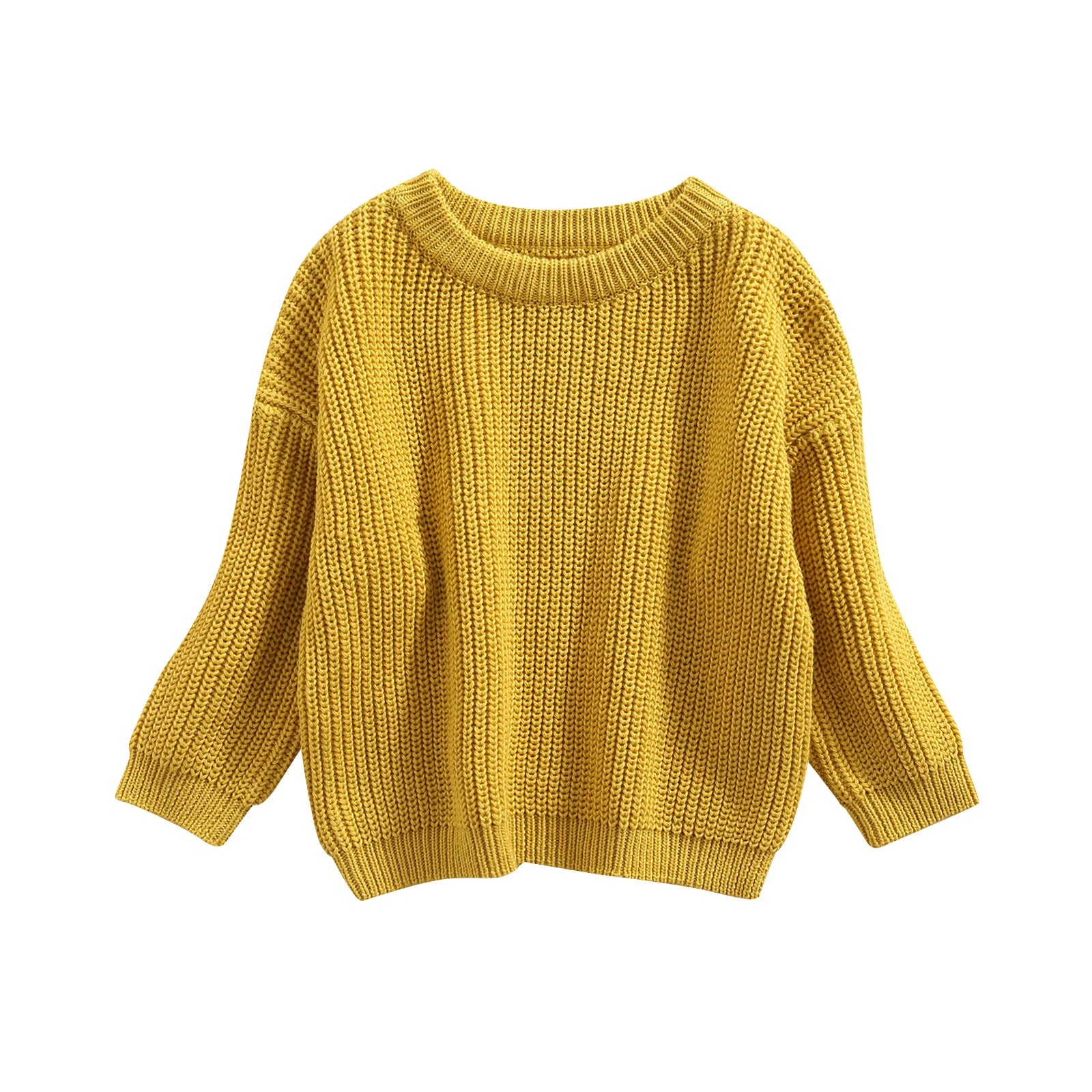 Newborn Knitwear Long Sleeve Cotton Pullover Tops - PAMU8