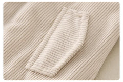 Cozy Winter Baby Romper Set