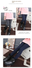 Girl fleece leggings for winters