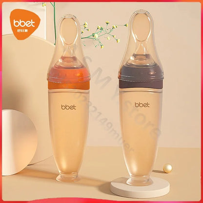 Squeezing Feeding Bottle