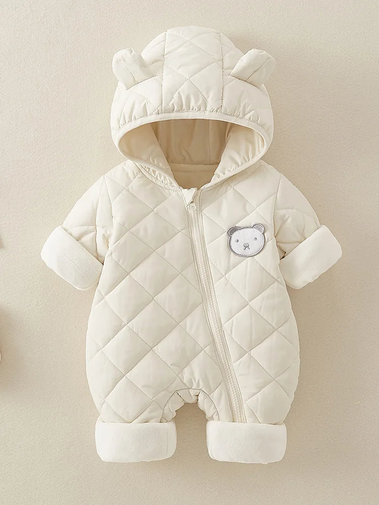 Baby Warm Fleece Jumpsuit