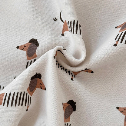 Sausage Dog Printed  Jumpsuit