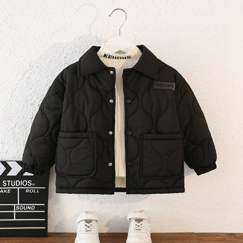 Cozy Plus Velvet Kids Coat