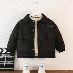 Cozy Plus Velvet Kids Coat