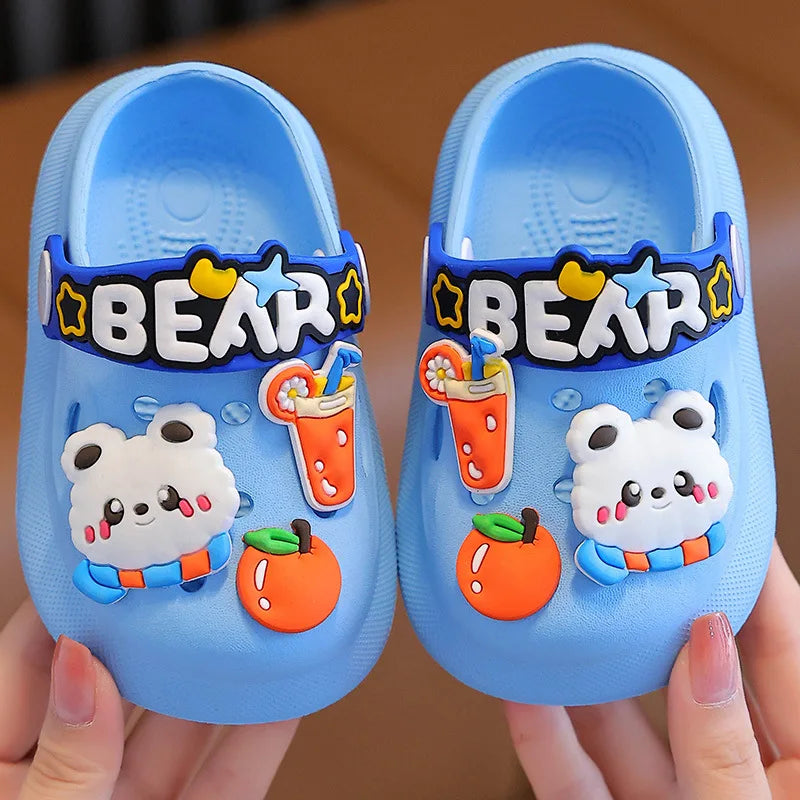 Kids Summer Hole Sandals USA | Anti-Skid Beach Shoes