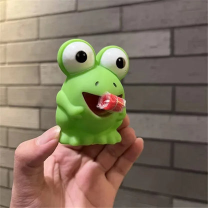 Pinch Frog Dinosaur Sticking Tongue  For Kids - PAMU8