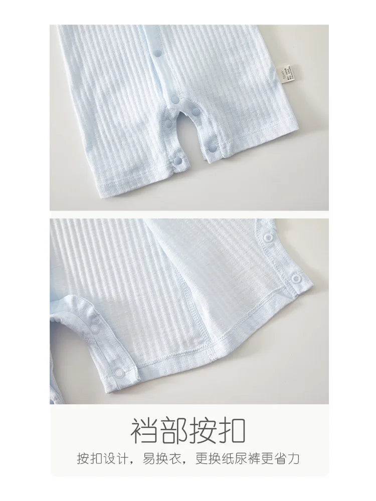 Cute Short Sleeve Infant Romper