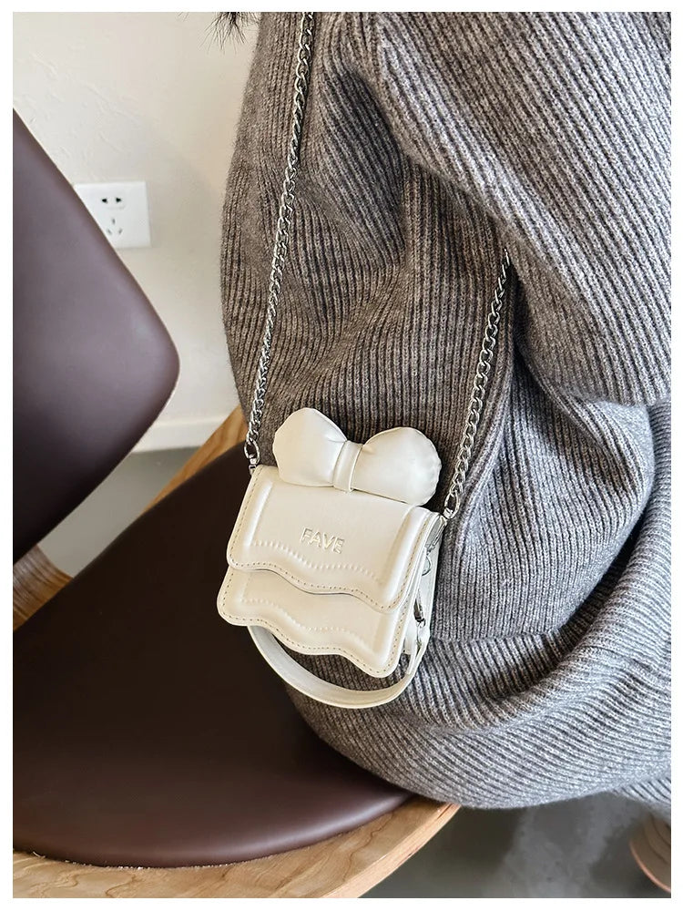 Sweet Bow Shoulder Bags