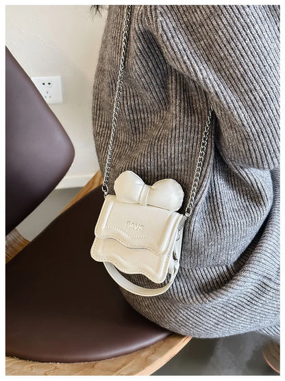 Sweet Bow Shoulder Bags