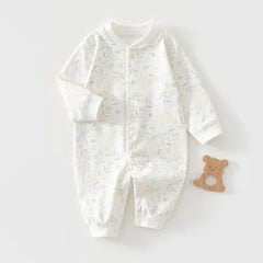 Long Sleeve Infant Cotton Romper