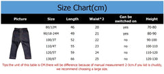 Jeans Boys and Girls' Solid color