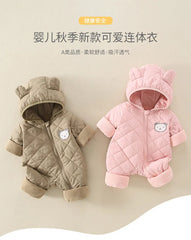 Baby Warm Fleece Jumpsuit